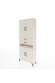 Arges Dolap 5 Raflı 2 Çekmeceli 4 Kapaklı 88x30x221 - S30M190V1A