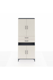 Arges Dolap 5 Raflı 2 Çekmeceli 4 Kapaklı 88x30x221 - S30M190V4A