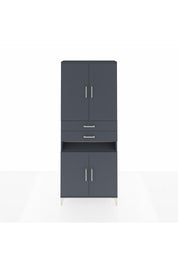 Arges Dolap 5 Raflı 2 Çekmeceli 4 Kapaklı 88x30x221 - S30M190V5A
