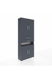 Arges Dolap 5 Raflı 2 Çekmeceli 4 Kapaklı 88x30x221 - S30M190V5A