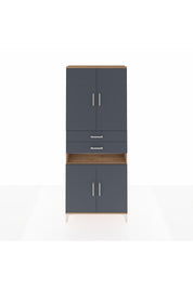 Arges Dolap 5 Raflı 2 Çekmeceli 4 Kapaklı 88x30x221 - S30M190V8A