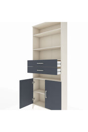 Arges Dolap 5 Raflı 2 Çekmeceli 2 Kapaklı 88x30x221 - S30M192V2A