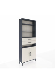 Arges Dolap 5 Raflı 2 Çekmeceli 2 Kapaklı 88x30x221 - S30M192V4A
