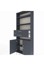 Arges Dolap 5 Raflı 2 Çekmeceli 2 Kapaklı 88x30x221 - S30M192V5A