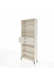 Arges Dolap 5 Raflı 2 Çekmeceli 88x30x221 - S30M193V1A