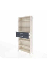 Arges Dolap 5 Raflı 2 Çekmeceli 88x30x221 - S30M193V2A