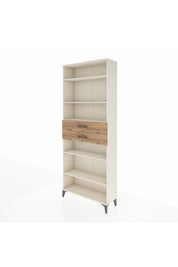 Arges Dolap 5 Raflı 2 Çekmeceli 88x30x221 - S30M193V3A