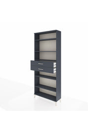 Arges Dolap 5 Raflı 2 Çekmeceli 88x30x221 - S30M193V5A