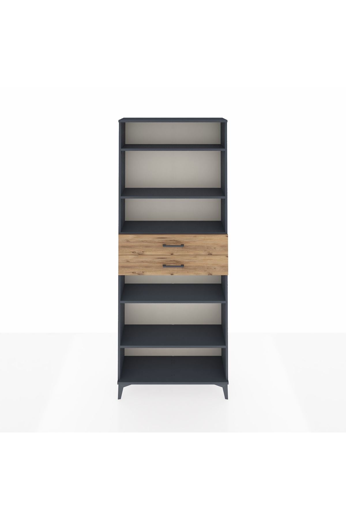 Arges Dolap 5 Raflı 2 Çekmeceli 88x30x221 - S30M193V6A