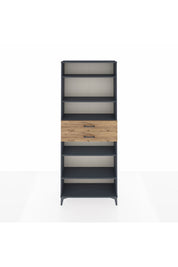 Arges Dolap 5 Raflı 2 Çekmeceli 88x30x221 - S30M193V6A