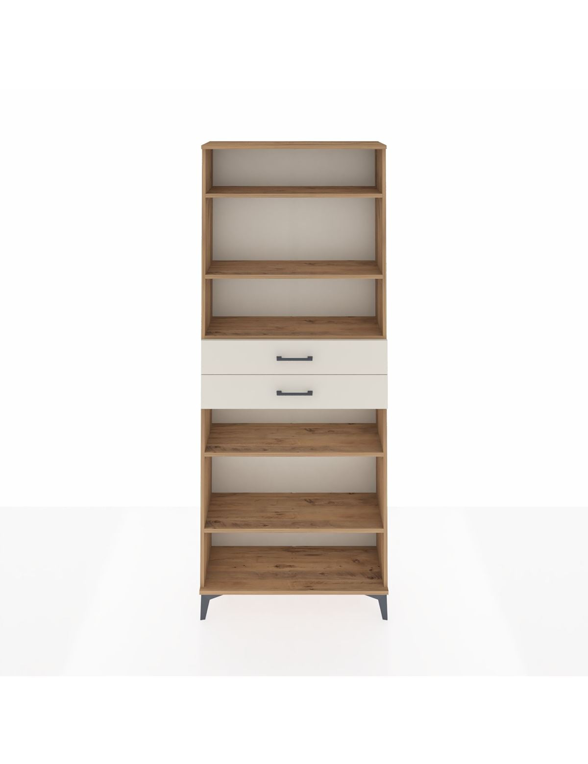 Arges Dolap 5 Raflı 2 Çekmeceli 88x30x221 - S30M193V7A
