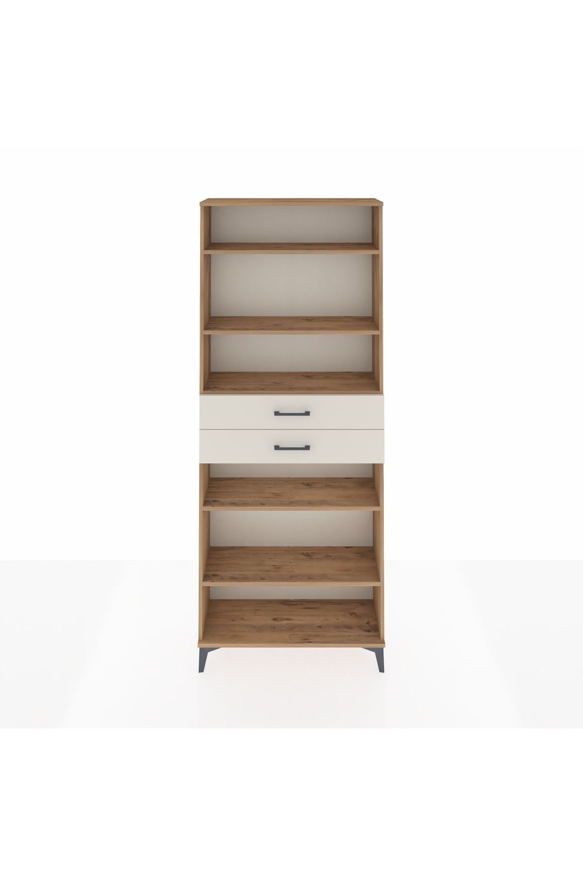Arges Dolap 5 Raflı 2 Çekmeceli 88x30x221 - S30M193V7A