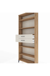 Arges Dolap 5 Raflı 2 Çekmeceli 88x30x221 - S30M193V7A