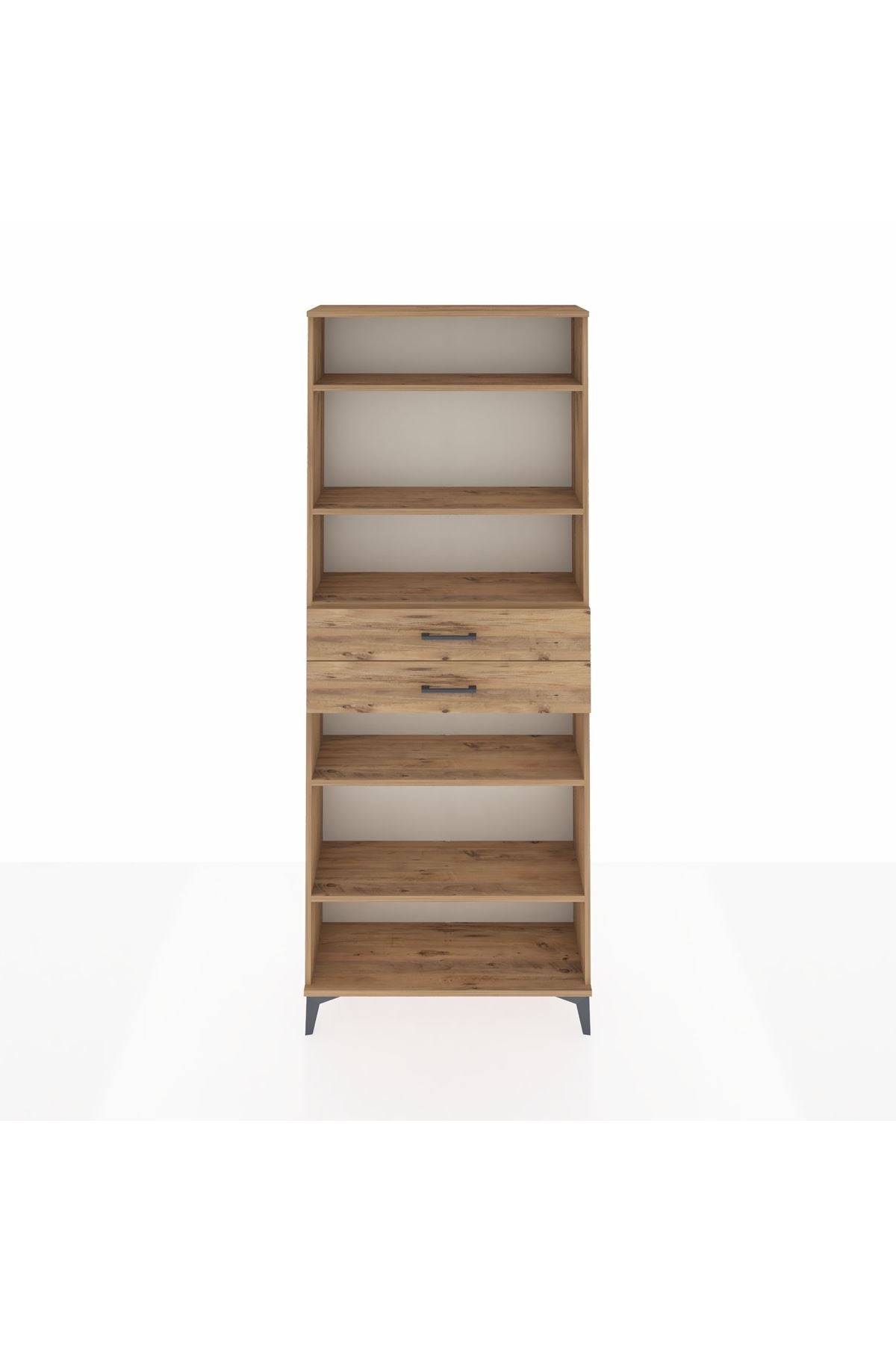 Arges Dolap 5 Raflı 2 Çekmeceli 88x30x221 - S30M193V9A