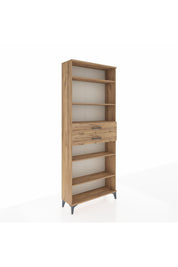 Arges Dolap 5 Raflı 2 Çekmeceli 88x30x221 - S30M193V9A