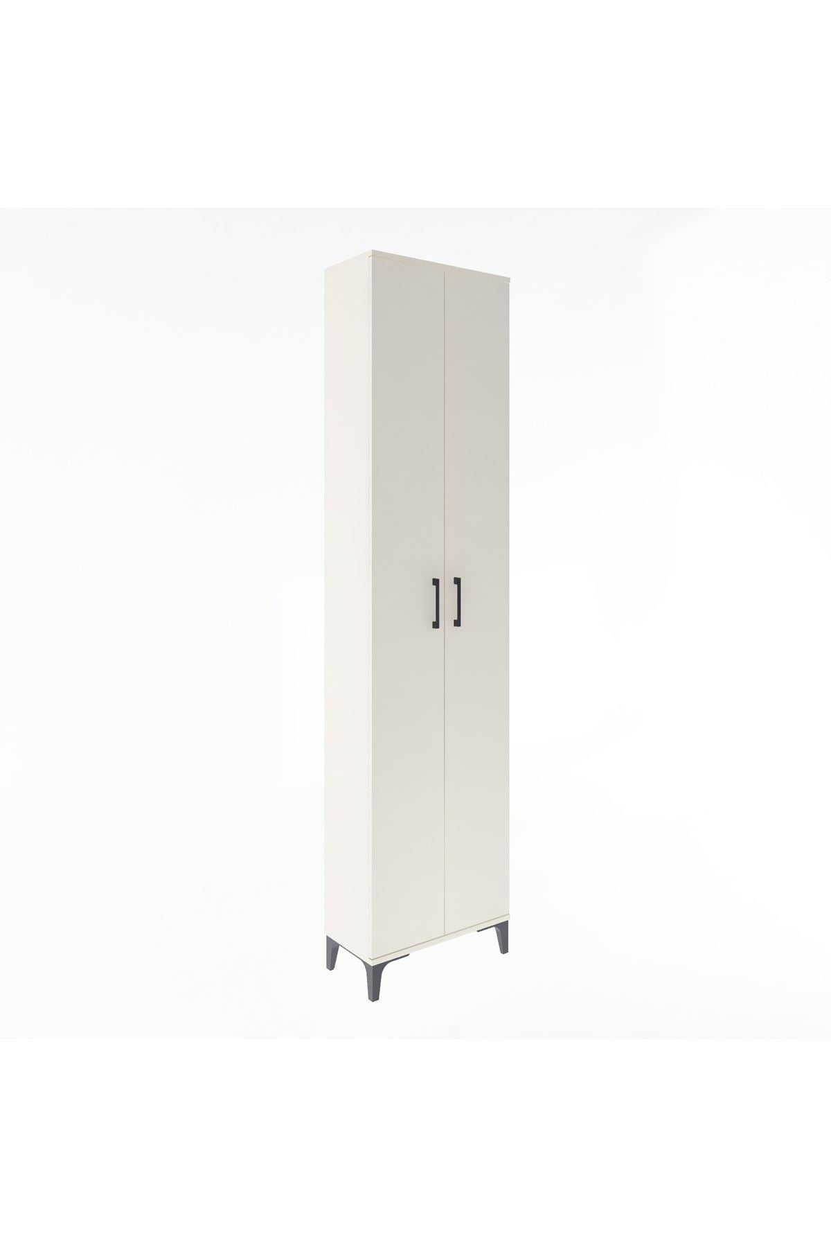 Arges Dolap 4 Raflı 2 Kapaklı 60x30x243 - S32M001V1A
