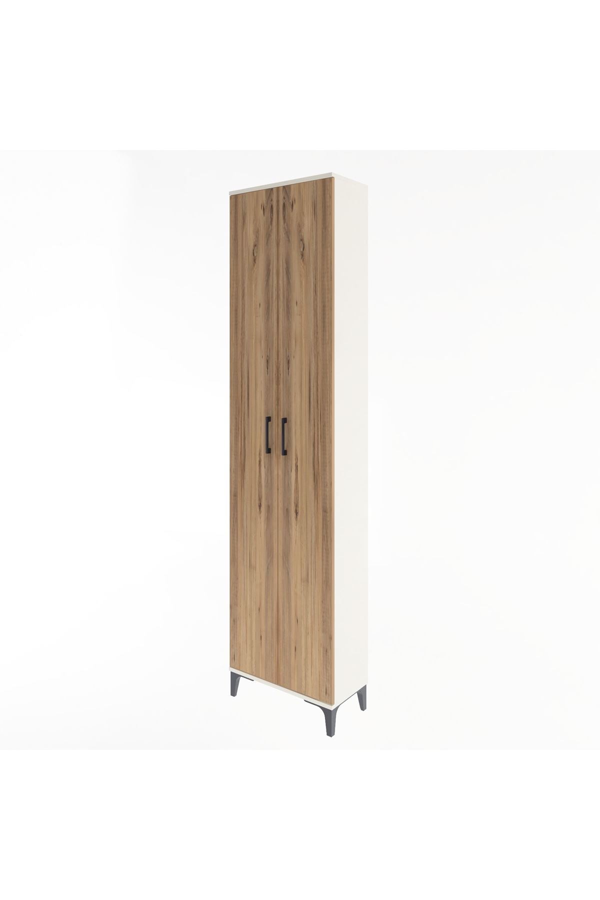 Arges Dolap 4 Raflı 2 Kapaklı 60x30x243 - S32M001V3A