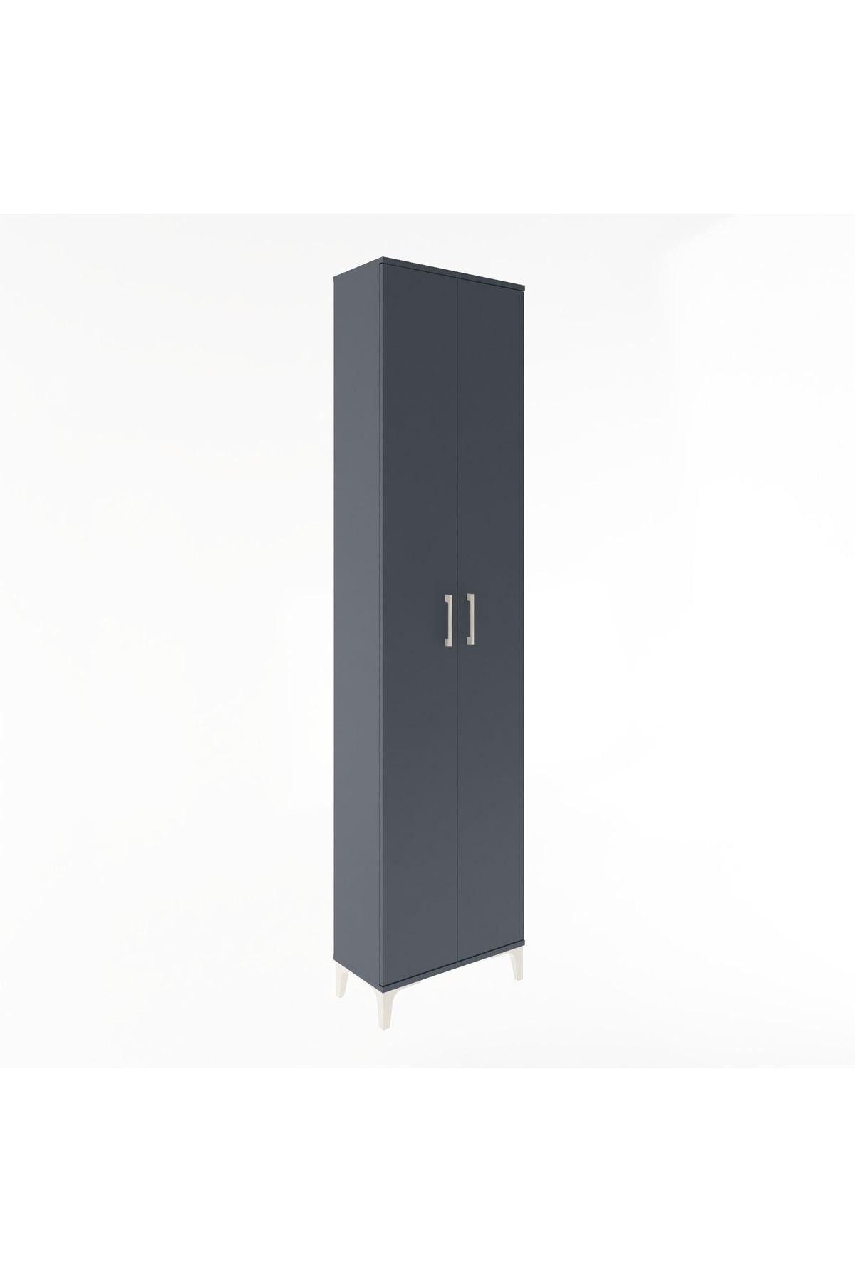Arges Dolap 4 Raflı 2 Kapaklı 60x30x243 - S32M001V5A