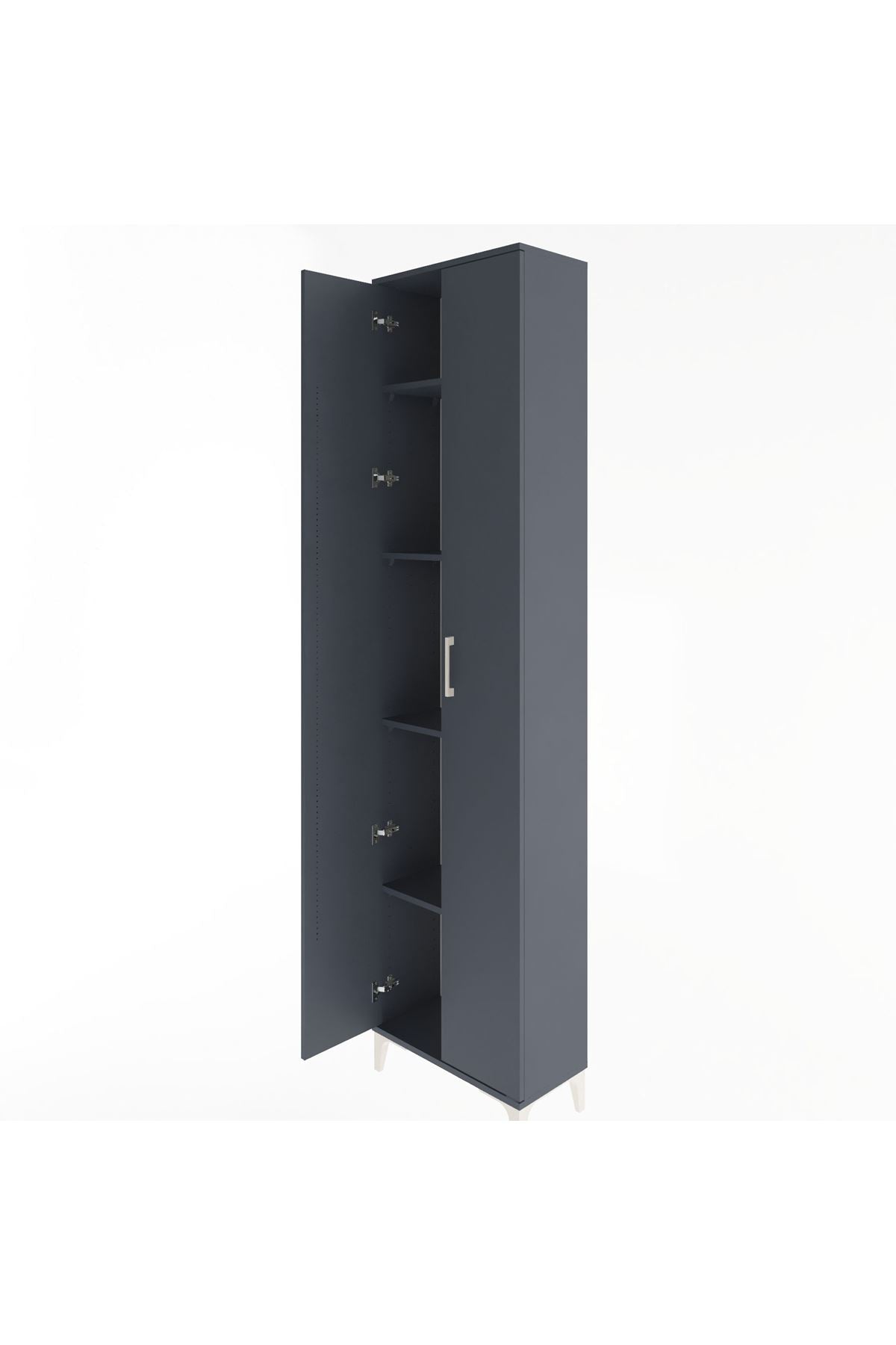 Arges Dolap 4 Raflı 2 Kapaklı 60x30x243 - S32M001V5A