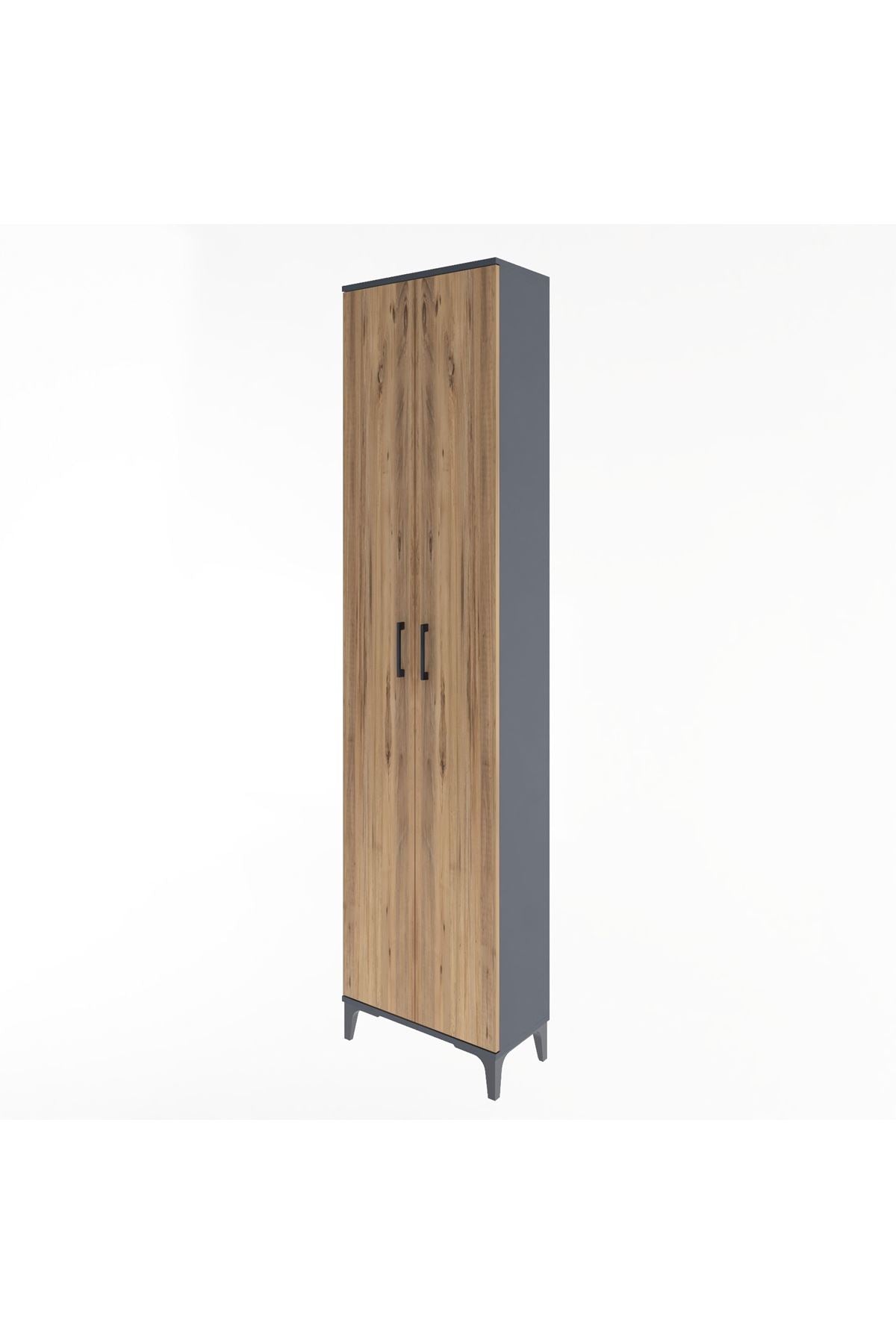 Arges Dolap 4 Raflı 2 Kapaklı 60x30x243 - S32M001V6A