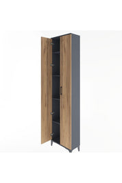 Arges Dolap 4 Raflı 2 Kapaklı 60x30x243 - S32M001V6A