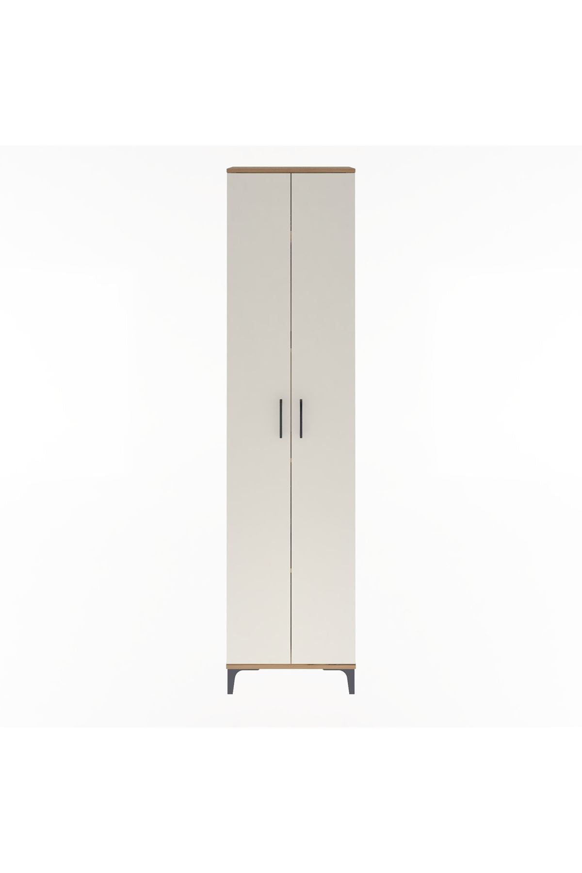 Arges Dolap 4 Raflı 2 Kapaklı 60x30x243 - S32M001V7A