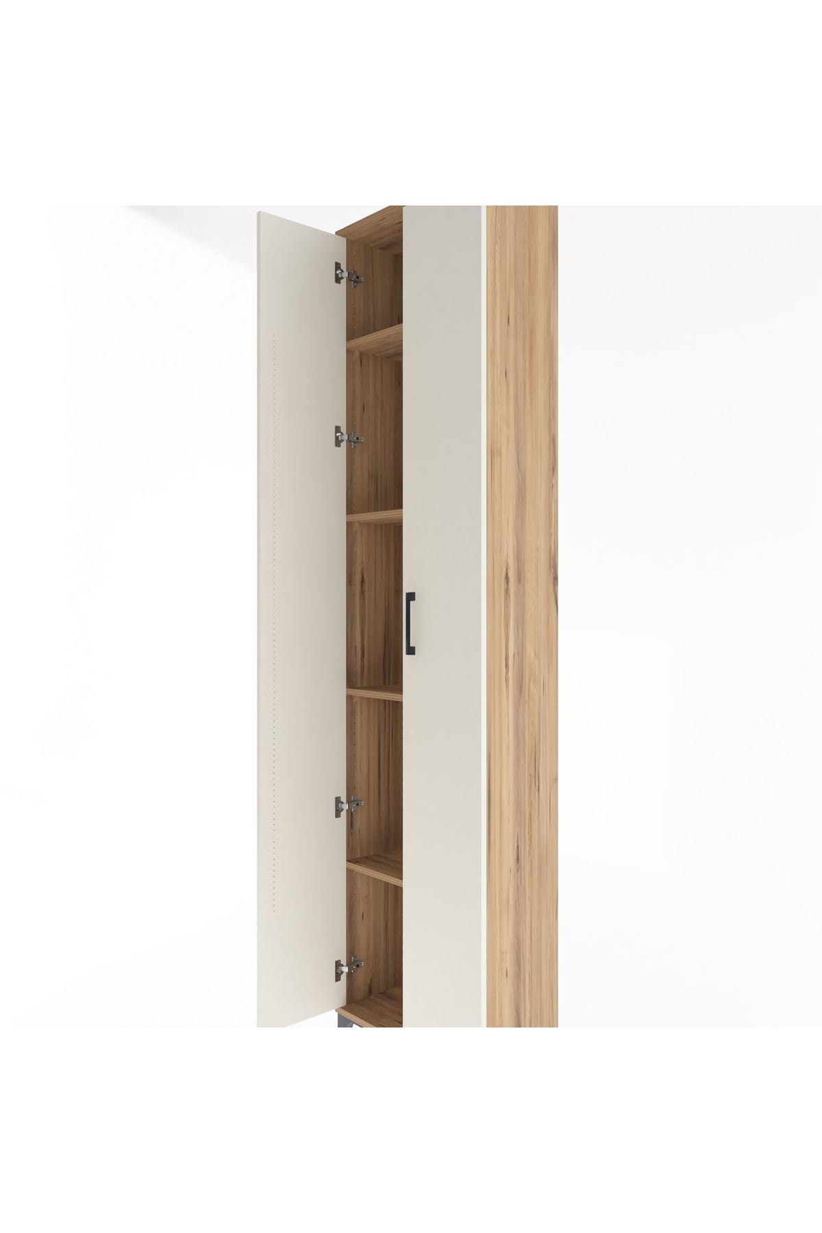 Arges Dolap 4 Raflı 2 Kapaklı 60x30x243 - S32M001V7A