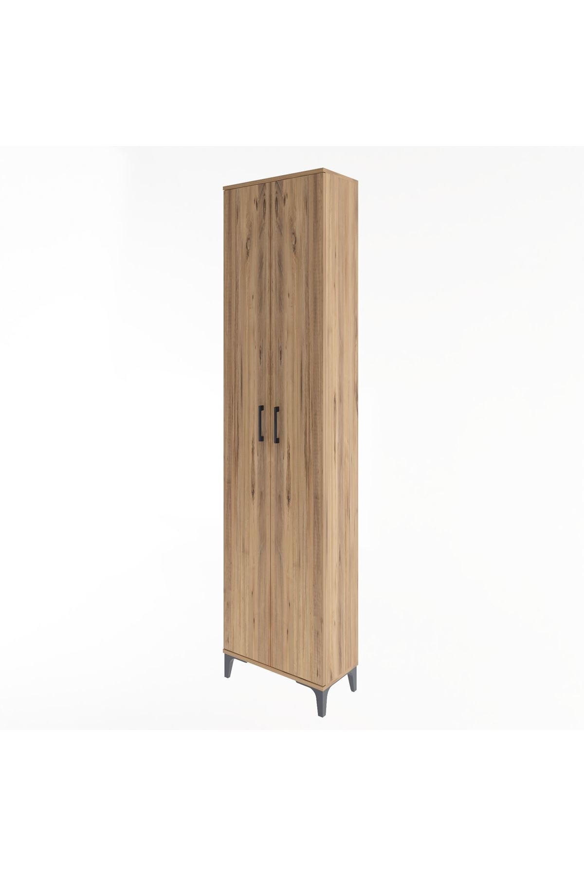 Arges Dolap 4 Raflı 2 Kapaklı 60x30x243 - S32M001V9A