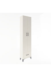 Arges Dolap 5 Raflı Tek Çekmeceli 2 Kapaklı 60x30x243 - S32M002V1A