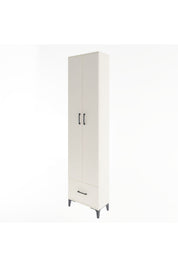 Arges Dolap 5 Raflı Tek Çekmeceli 2 Kapaklı 60x30x243 - S32M002V1A
