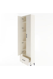 Arges Dolap 5 Raflı Tek Çekmeceli 2 Kapaklı 60x30x243 - S32M002V1A