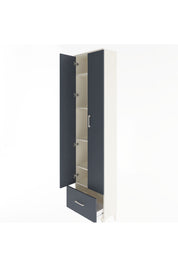 Arges Dolap 5 Raflı Tek Çekmeceli 2 Kapaklı 60x30x243 - S32M002V2A