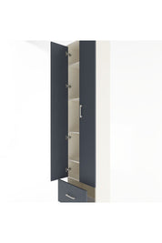 Arges Dolap 5 Raflı Tek Çekmeceli 2 Kapaklı 60x30x243 - S32M002V2A