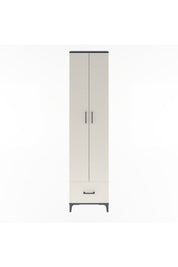 Arges Dolap 5 Raflı Tek Çekmeceli 2 Kapaklı 60x30x243 - S32M002V4A