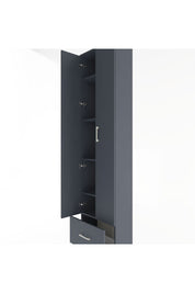 Arges Dolap 5 Raflı Tek Çekmeceli 2 Kapaklı 60x30x243 - S32M002V5A