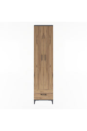 Arges Dolap 5 Raflı Tek Çekmeceli 2 Kapaklı 60x30x243 - S32M002V6A