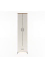 Arges Dolap 5 Raflı Tek Çekmeceli 2 Kapaklı 60x30x243 - S32M002V7A