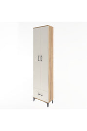 Arges Dolap 5 Raflı Tek Çekmeceli 2 Kapaklı 60x30x243 - S32M002V7A