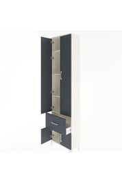Arges Dolap 4 Raflı Tek Çekmeceli 4 Kapaklı 60x30x243 - S32M003V2A