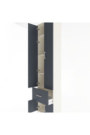 Arges Dolap 4 Raflı Tek Çekmeceli 4 Kapaklı 60x30x243 - S32M003V2A