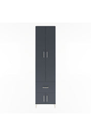 Arges Dolap 4 Raflı Tek Çekmeceli 4 Kapaklı 60x30x243 - S32M003V5A