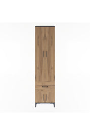 Arges Dolap 4 Raflı Tek Çekmeceli 4 Kapaklı 60x30x243 - S32M003V6A