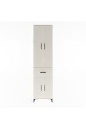 Arges Dolap 4 Raflı Tek Çekmeceli 4 Kapaklı 60x30x243 - S32M004V1A