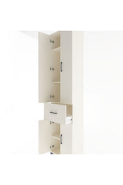 Arges Dolap 4 Raflı Tek Çekmeceli 4 Kapaklı 60x30x243 - S32M004V1A
