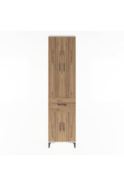 Arges Dolap 4 Raflı Tek Çekmeceli 4 Kapaklı 60x30x243 - S32M004V3A