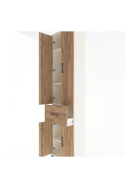 Arges Dolap 4 Raflı Tek Çekmeceli 4 Kapaklı 60x30x243 - S32M004V3A
