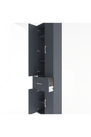 Arges Dolap 4 Raflı Tek Çekmeceli 4 Kapaklı 60x30x243 - S32M004V5A