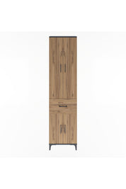 Arges Dolap 4 Raflı Tek Çekmeceli 4 Kapaklı 60x30x243 - S32M004V6A