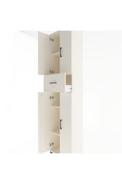 Arges Dolap 4 Raflı Tek Çekmeceli 4 Kapaklı 60x30x243 - S32M005V1A