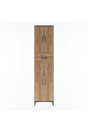 Arges Dolap 4 Raflı Tek Çekmeceli 4 Kapaklı 60x30x243 - S32M005V6A